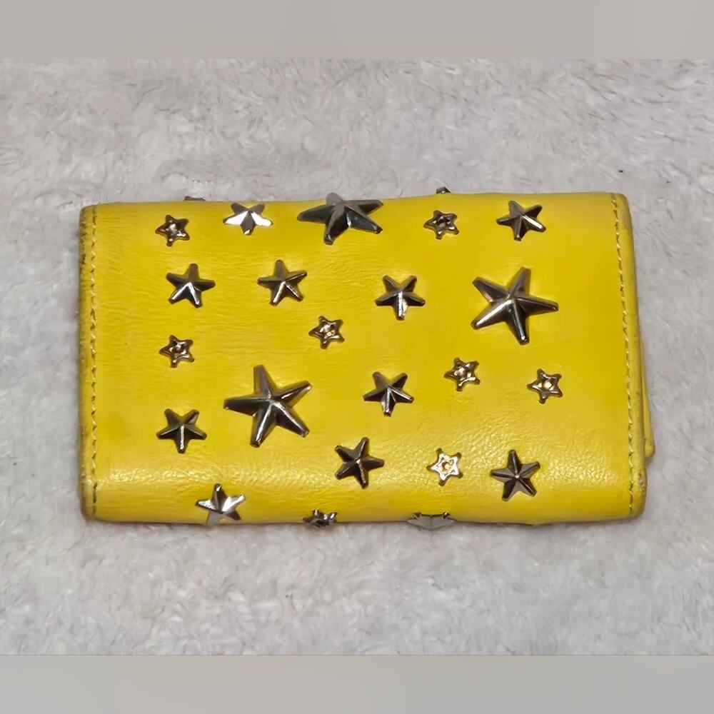 Jimmy Choo Neptune Leather Key Case - Picture 9 of 9